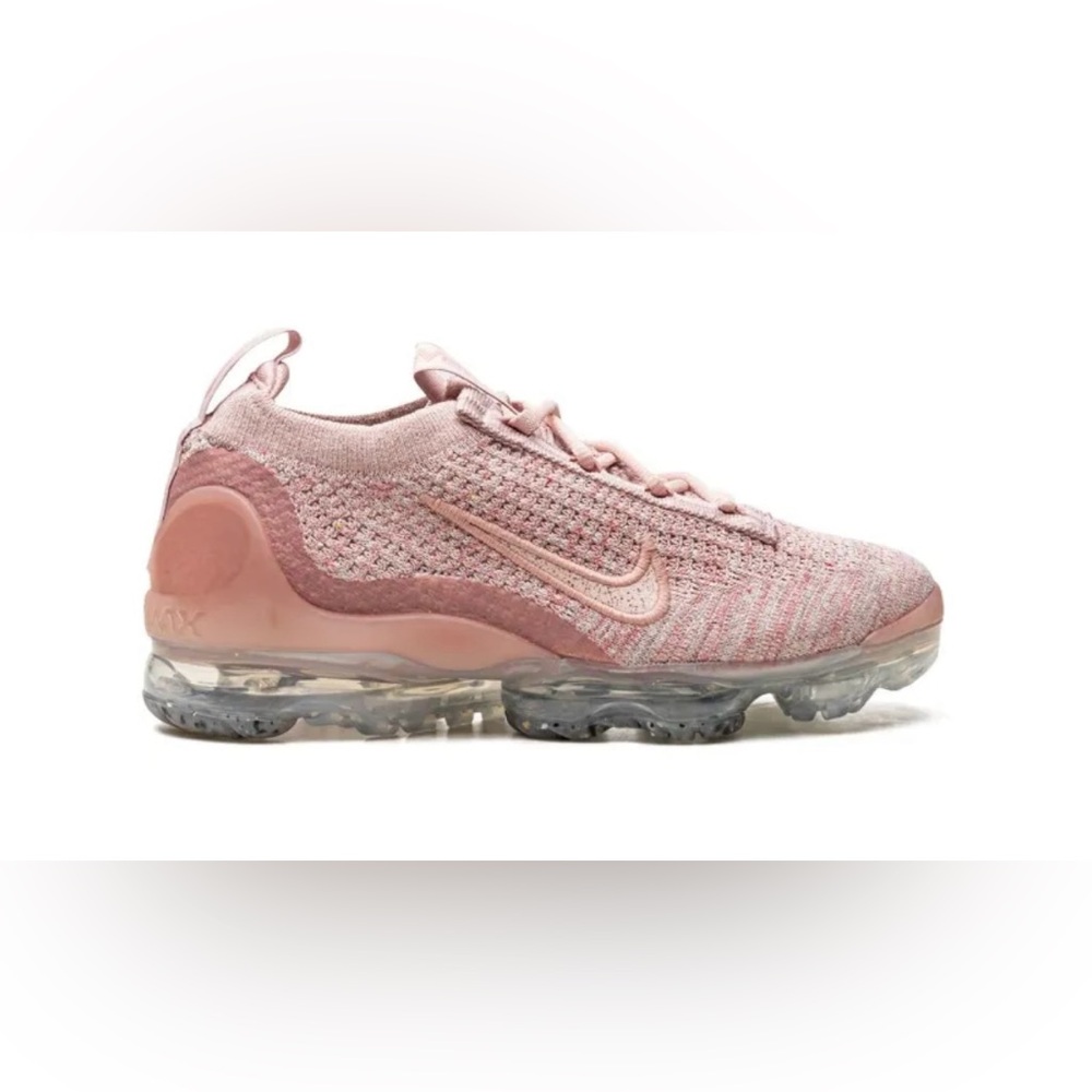 Nike Vapormax 2021 Flyknit pink oxford tennis shoes, women's size 8 READ